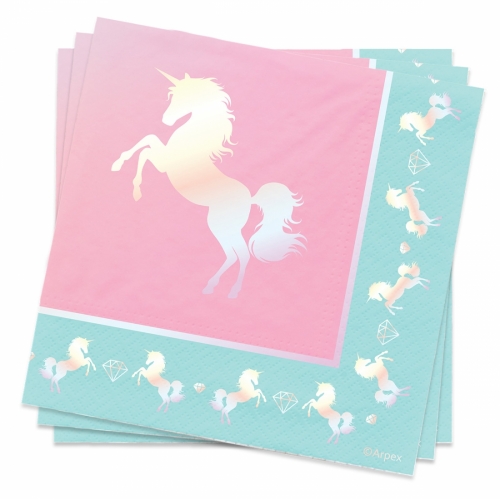 Napkins - Unicorn 20 pcs